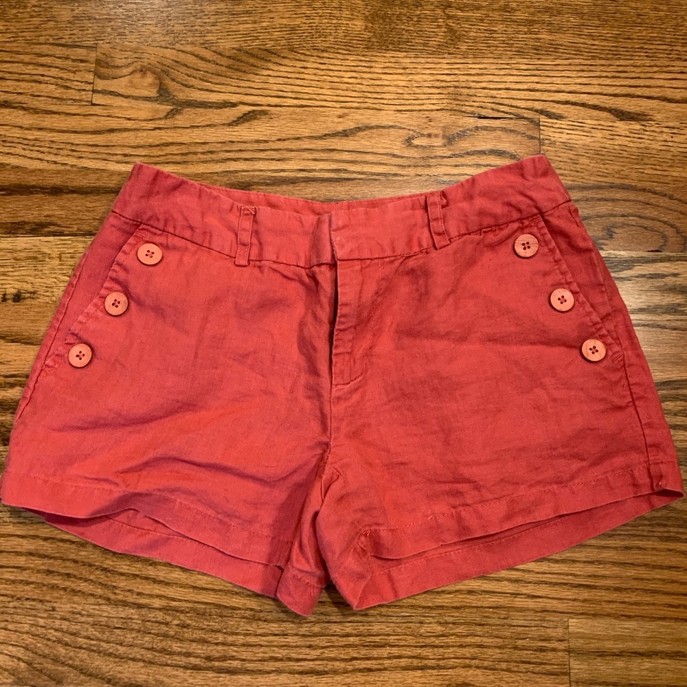 Cynthia Rowell red shorts